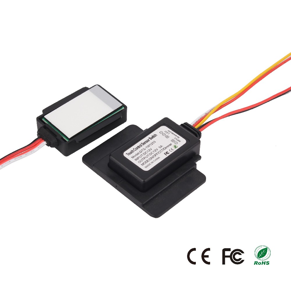 GTS-1W1203 dimmer CCT Single touch sensor for LED mirror