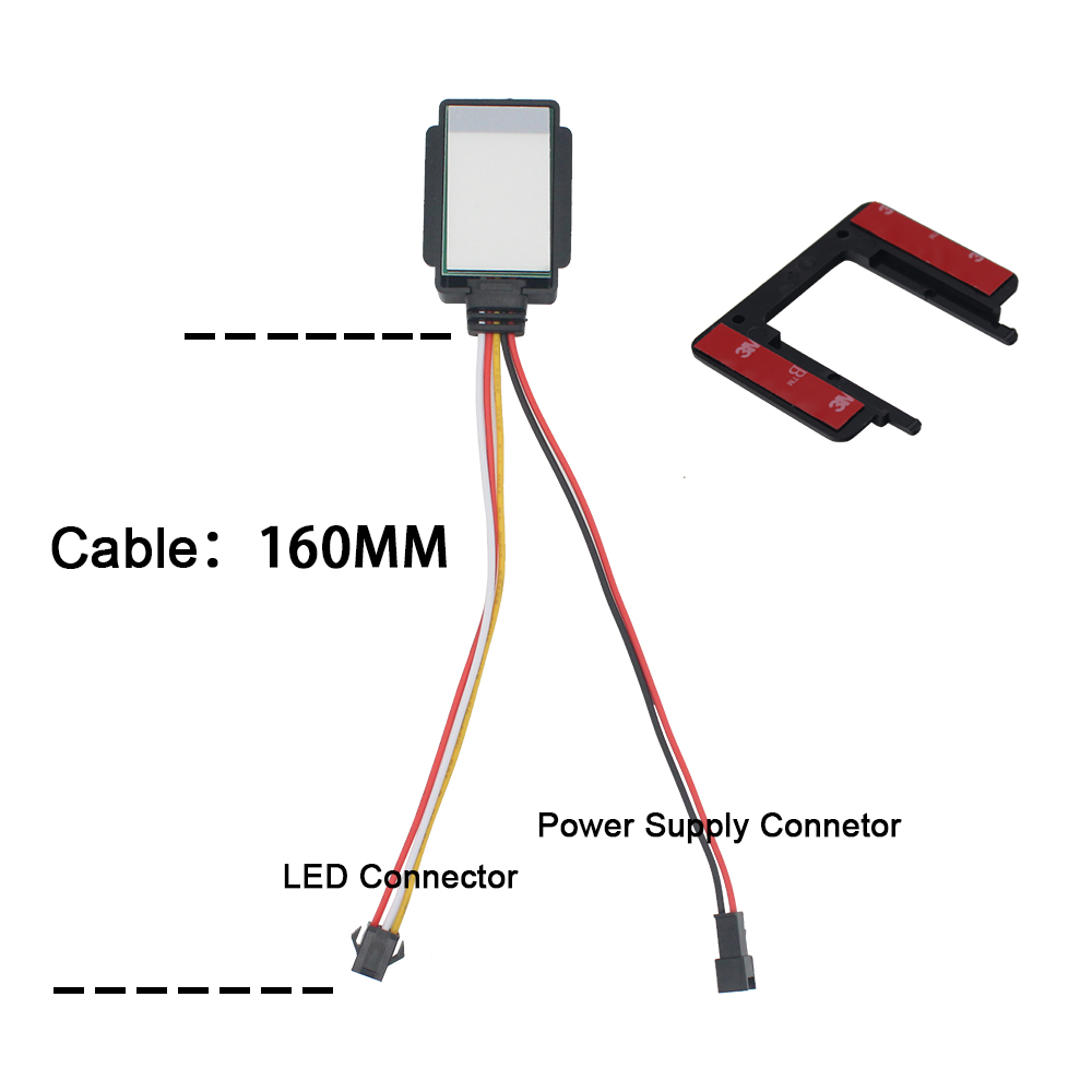 GTS-1W1203 dimmer CCT Single touch sensor for LED mirror