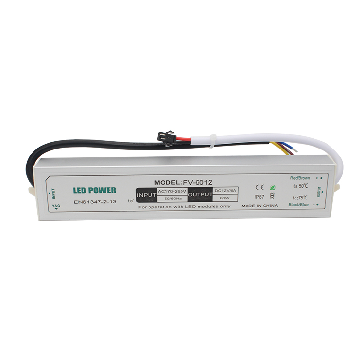 FV-6012 constant voltage  IP67 LED power supply for Yard lighting