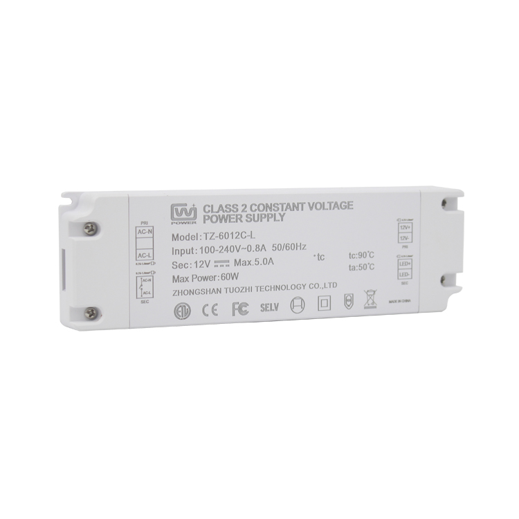 TZ-6012C-L 60W IP44 rate Special power supply for defogger mirror