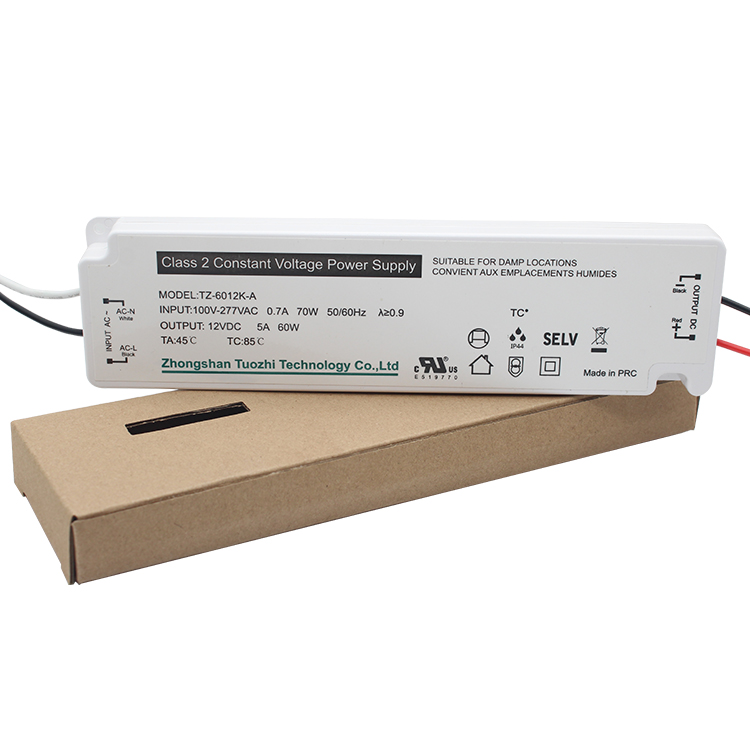 TZ-6012K-A  60W UL Ultra-thin LED Driver for led lamp