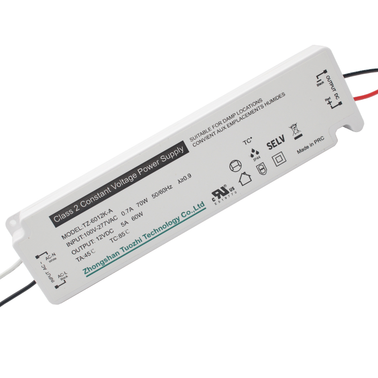 TZ-6012K-A  60W UL Ultra-thin LED Driver for led lamp