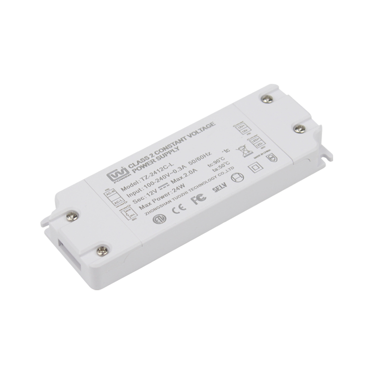 TZ-2412C-L 24W built-in relay power supply for defogger mirror