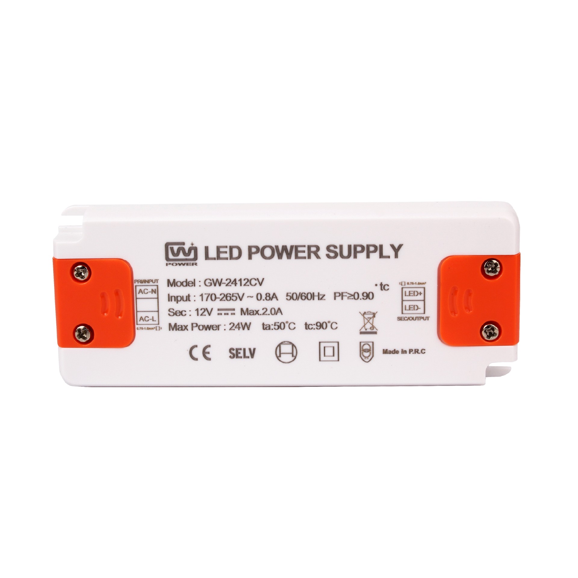 TUV-CE 24W  Indoor switching LED power supply