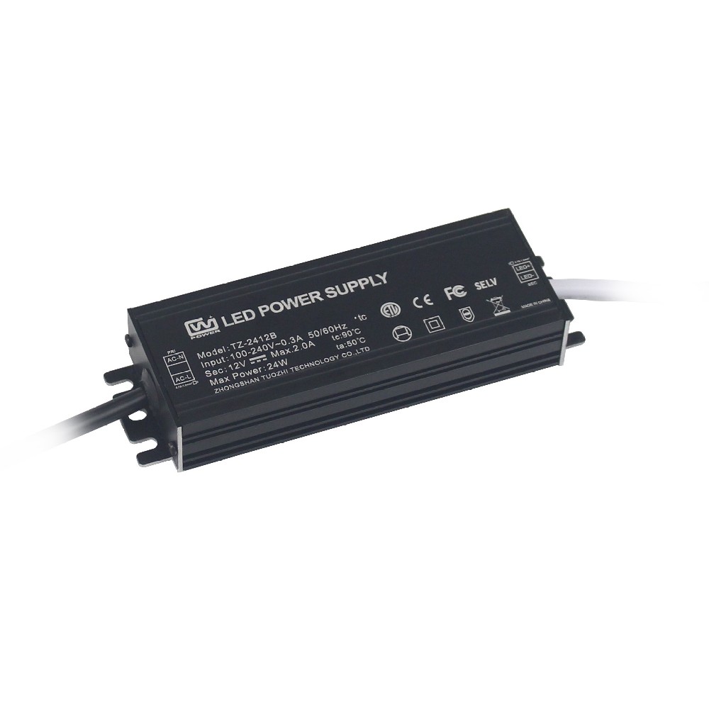 TZ-2412B 24W ETL IP67 waterproof switching LED driver